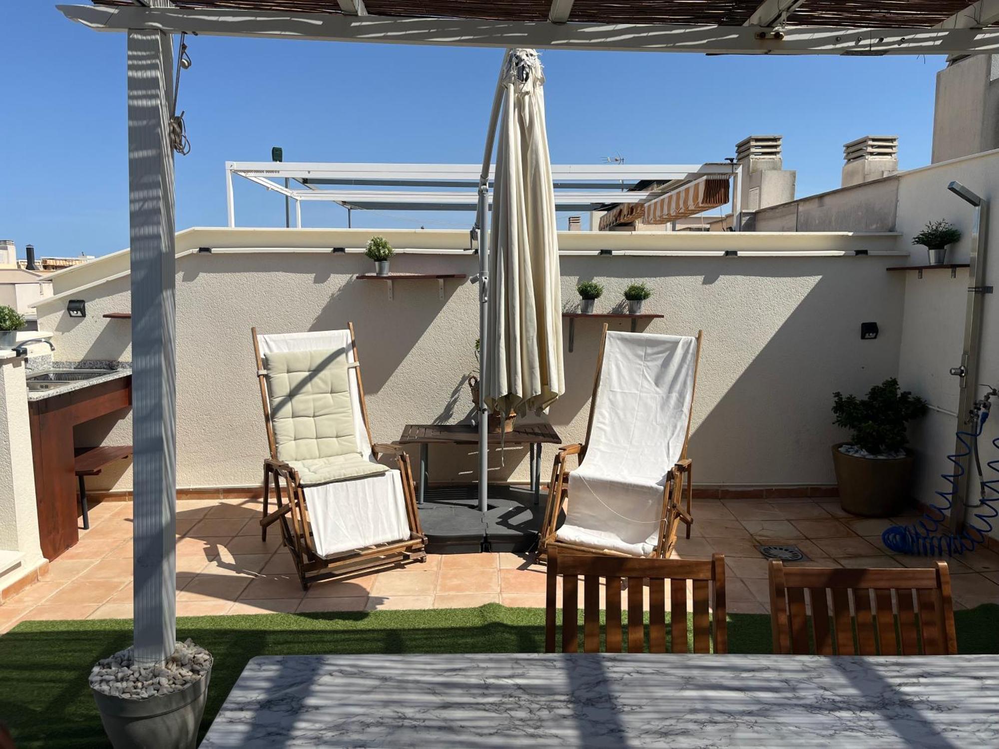 Playa Atico Duplex Vistas Al Mar Y Montana Wifi,piscina A